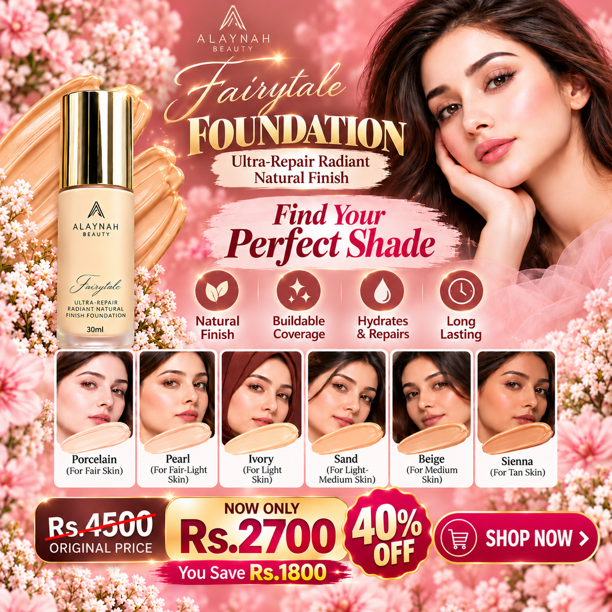 Alaynah Beauty Fairytale Foundation