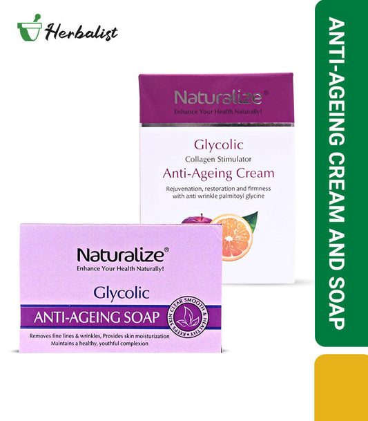 Anti-Ageing Cream and Soap By Naturalize (Dr. Bilquis Sheikh)