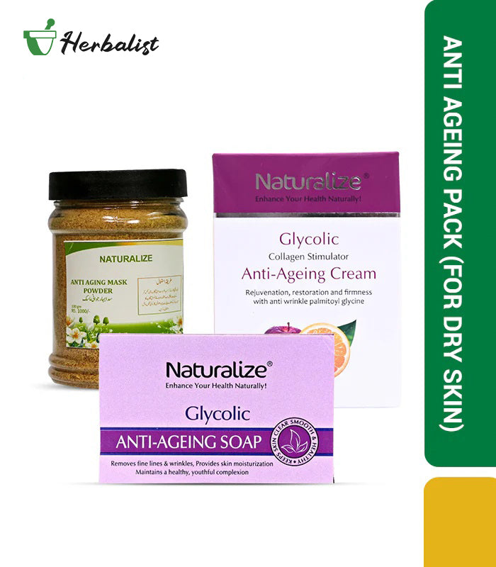 Naturalize Anti Ageing Pack (for Dry Skin)