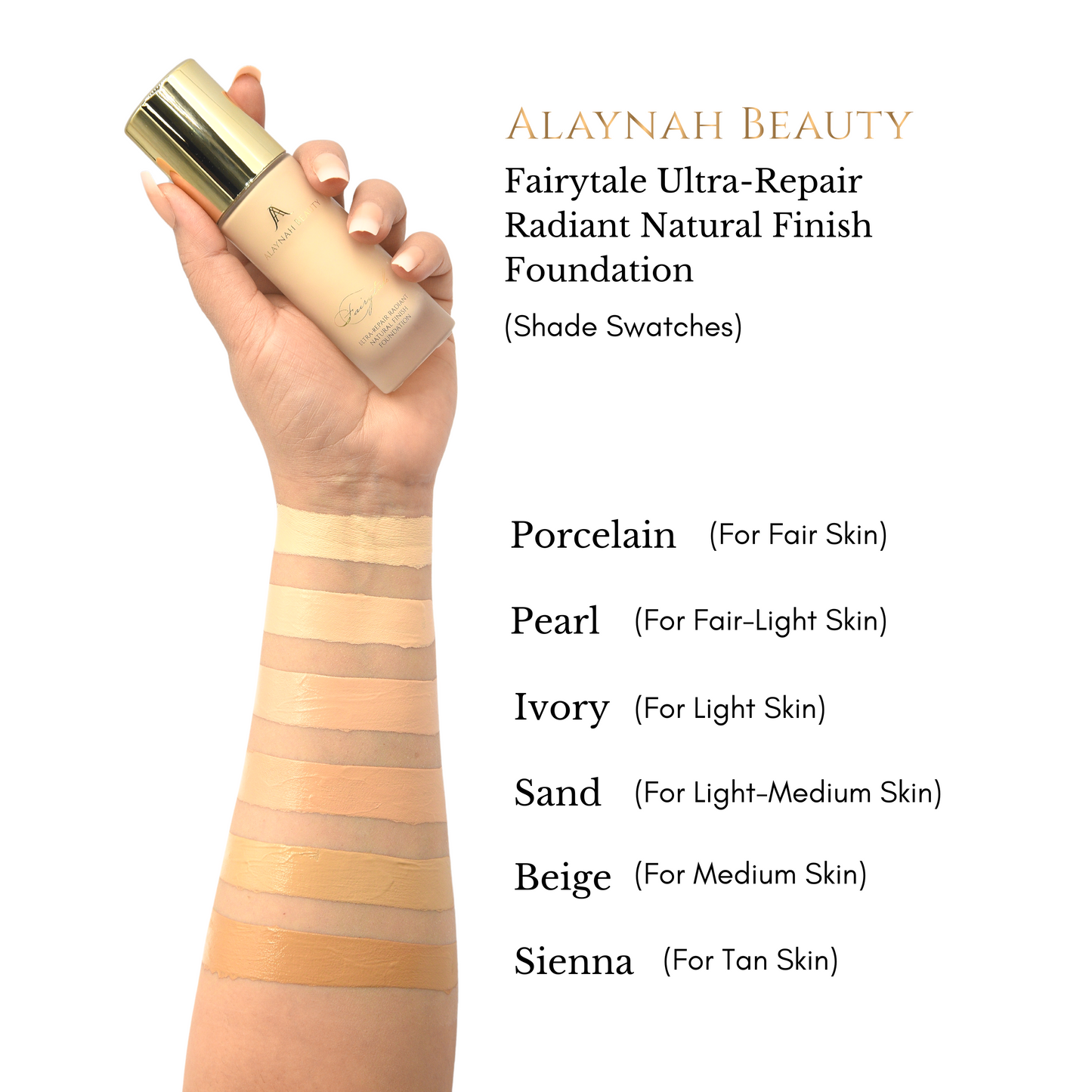 Fairytale ultra-radiant repair natural finish foundation