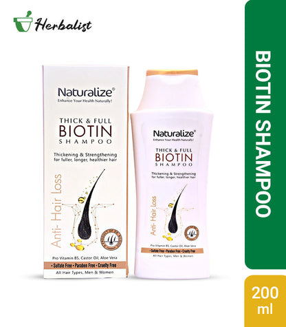 Biotin Shampoo - Anti Hair Loss Solution by Dr. Bilquis Sheikh