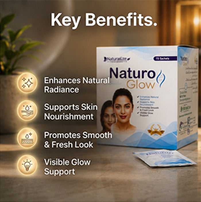 Skin Brightening & Glow Support Formula - Naturo Glow Dr. Bilquis Sheikh Hot Selling 2026