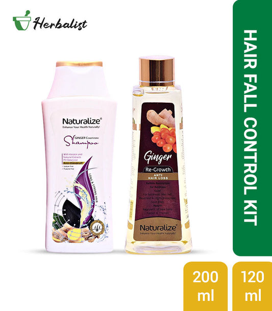 Hair Fall Control Kit Treatment - Naturalize Dr. Bilquis Sheikh