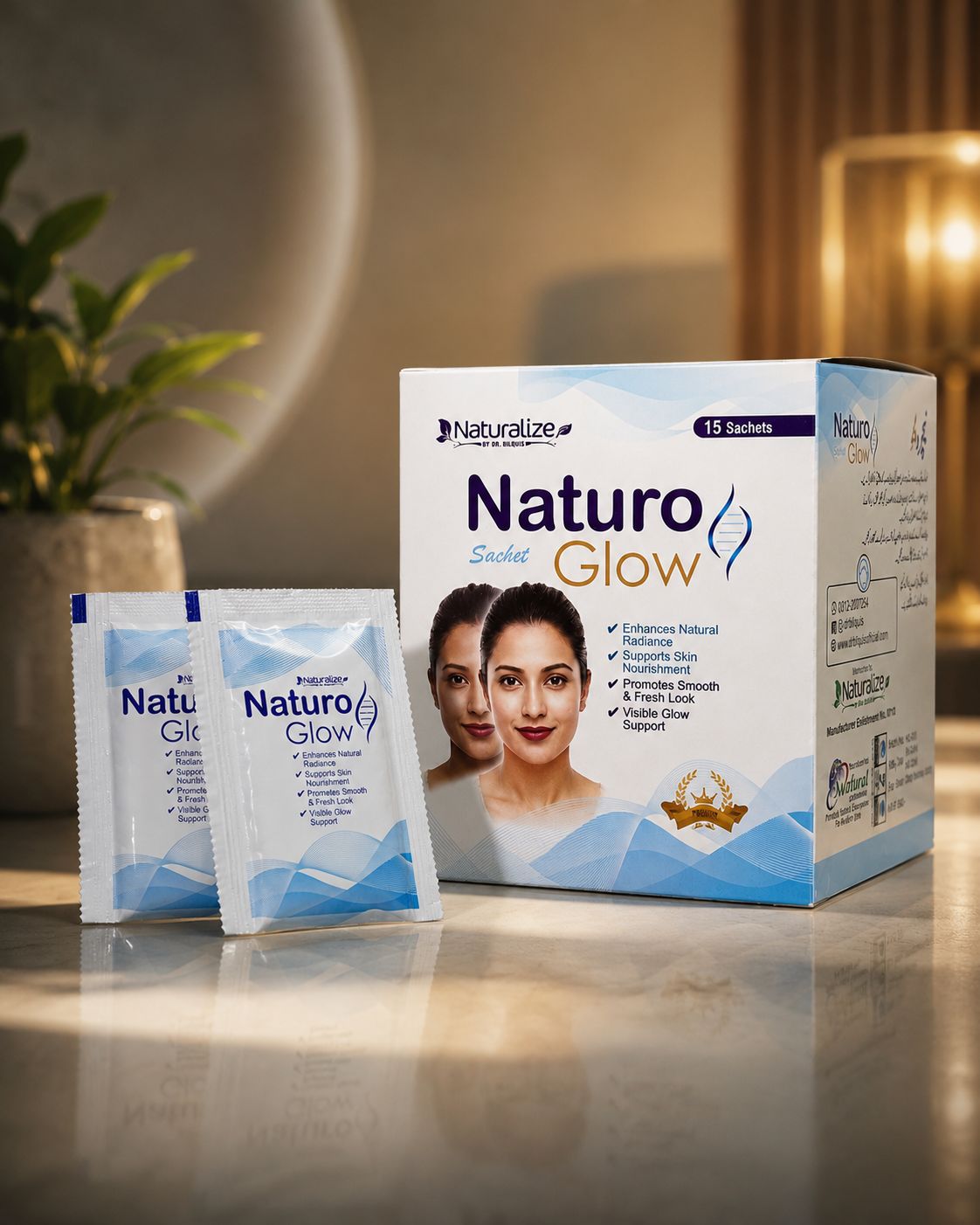 Skin Brightening & Glow Support Formula - Naturo Glow Dr. Bilquis Sheikh Hot Selling 2026