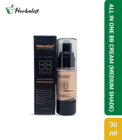 All in one BB Cream (3 Shades) - Covers 10 Flaws in 1 Swipe