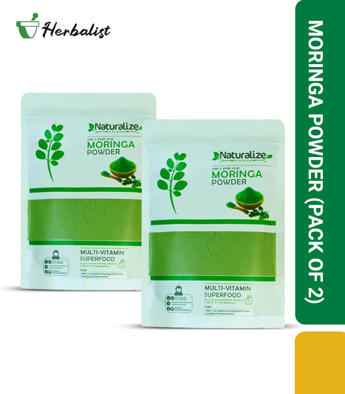 Moringa Powder Pack of 2 - Naturalize By Dr. Bilquis Sheikh