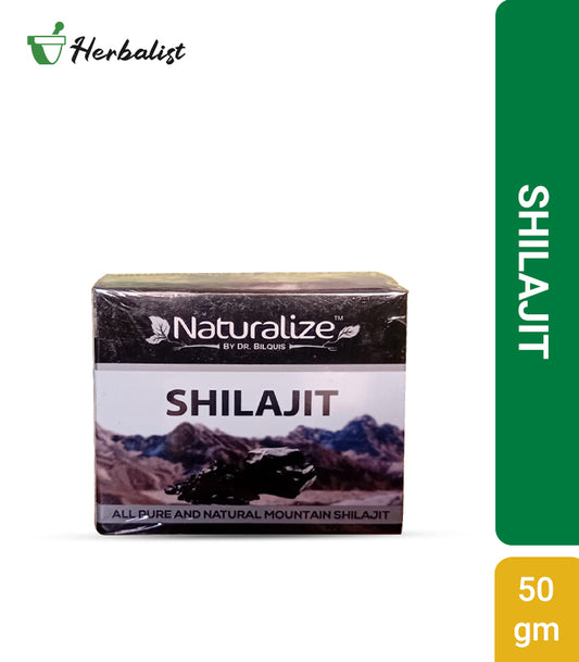 Shilajit - Pure and Natural Mountain Shilajit - Naturalize by Dr. Bilquis Sheikh