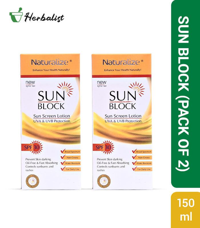 Sun Block (Pack of2) SPF 30 - UVA & UVB Protection By Dr. Bilquis Sheikh