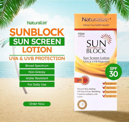 Sun Block (Pack of2) SPF 30 - UVA & UVB Protection By Dr. Bilquis Sheikh