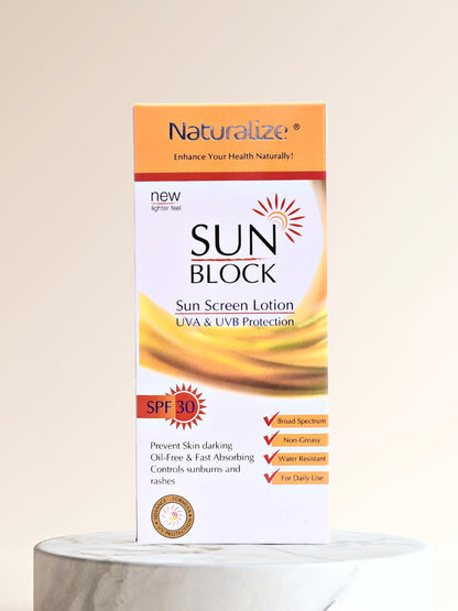 Sun Block SPF 30 - UVA & UVB Protection By Dr. Bilquis Sheikh