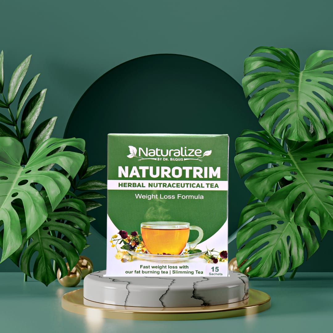 Naturotrim Herbal Tea - Herbal Nutraceutical Tea with Free Safoof e Hazim